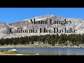 Mount Langley - California 14er Dayhike