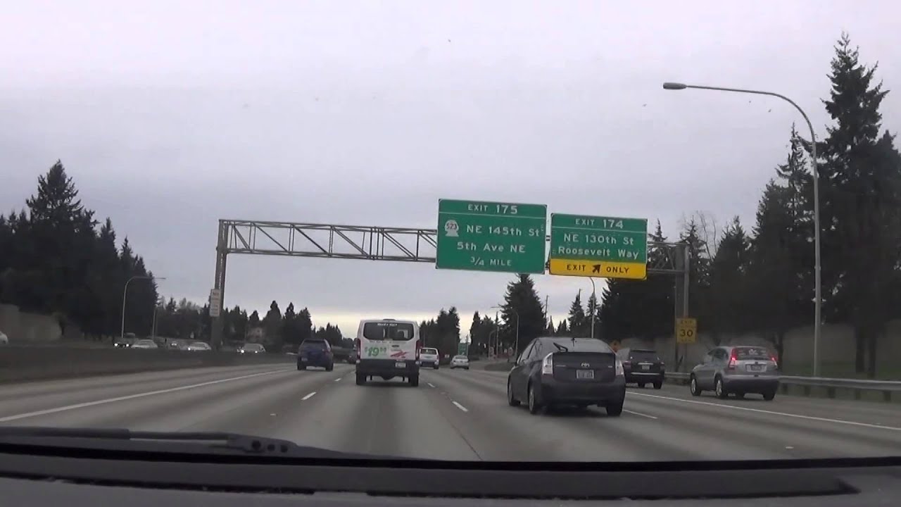 Drive From Seattle to Everett via I5 YouTube