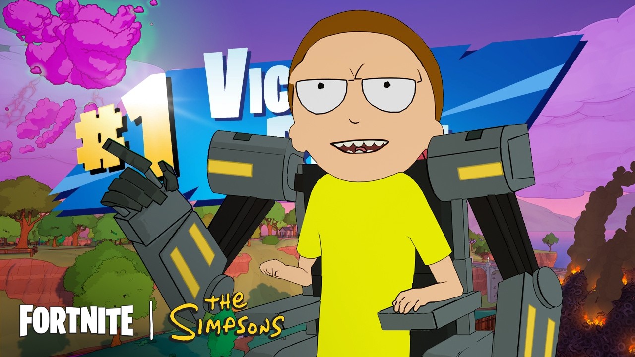 Morty Crashes Into Springfield & Gets Schwifty 🛸