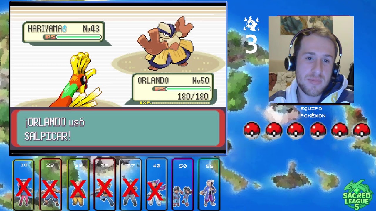 DIRECTO POKEMON SACRED CUP #9!! COPA NUZLOCKE DE POKEMON ESMERALDA!!