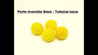 Perle rivestite 8mm - Tutorial base