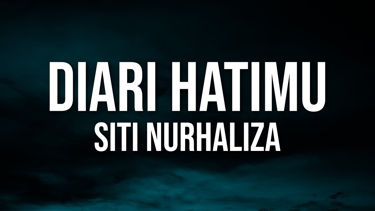Siti Nurhaliza - Diari Hatimu（Official Lyric Video)
