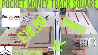 A TRACK SAW SQUARE For Just £18.89 - Does It Cut Square? Worth Buying?  SAVE £££ - Vid#82