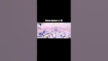 Winter Mode 4.1 Update BGMI/PUBG #shorts #pubgmobile #bgmi #darrowgaming