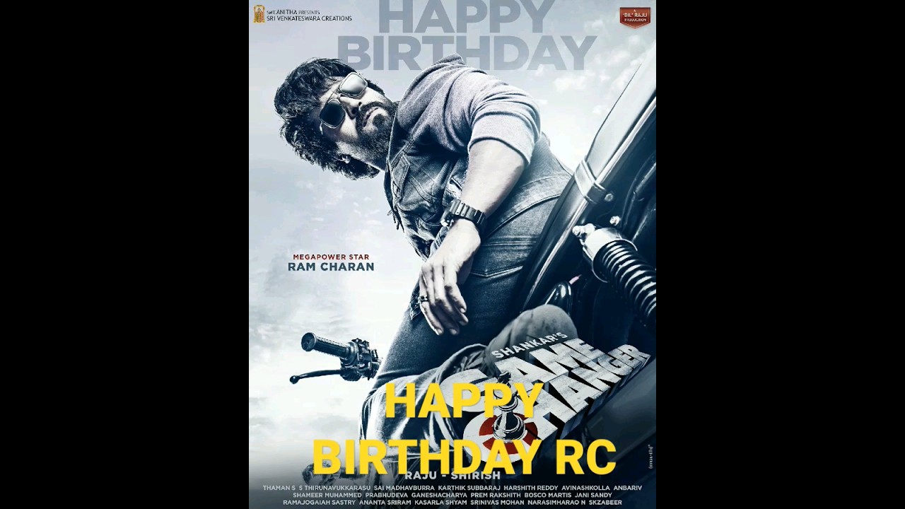 RC15 Teaser Reaction & Review | Game ChangerTeaser | Ram Charan | RC15 New Update | RC15Trailer