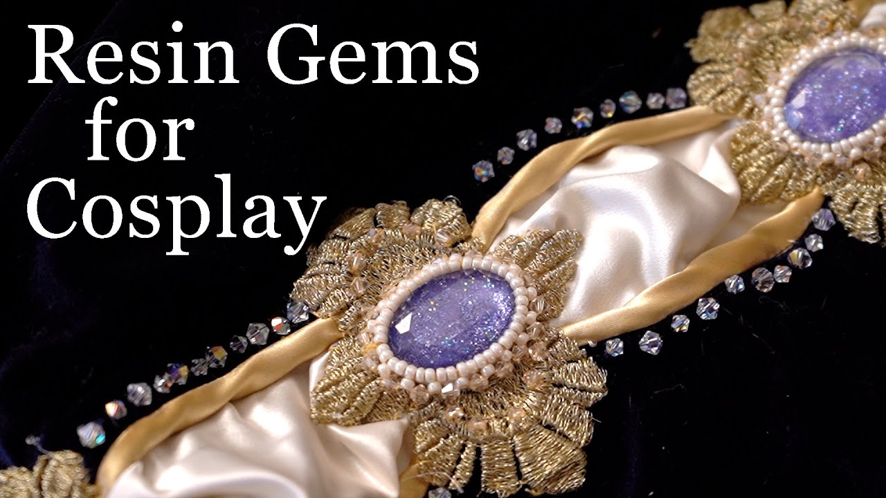 Мастер-класс по литью из смолы и изготовлению форм для косплея | Sakizo Frau Resin Gems and Beading