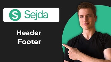 How To Add Header And Footer In Sejda PDF Editor (2025 Guide)