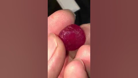 Đá ruby thô Yên Bái màu đẹp khối cao này mài lên mặt nhẫn nam hết ý. Diamond 💎. Gold