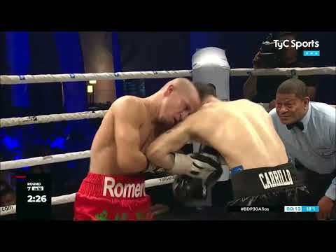 Leonardo Carrillo vs. Jorge Romero - Boxeo de Primera -TyCSports