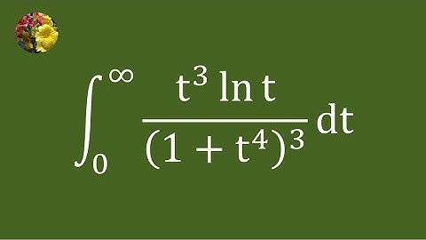 3rd method to evaluate the improper integral using must know basic techniques (Mis-2338AA)