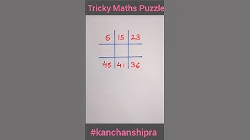 tricky maths puzzle | puzzle #brainteaser #mathspuzzles #puzzle #viral #math #riddles #shorts