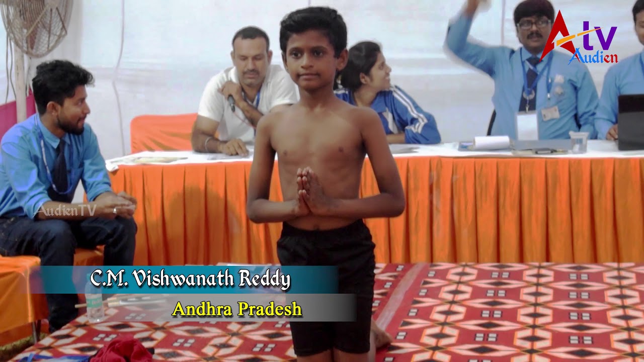 Yoga Championship Boys 8-11 Years | Vishwanath reddy - YouTube