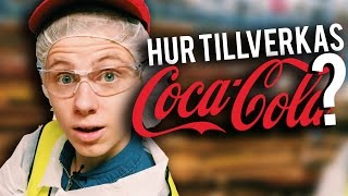 BESÖKER COCA-COLA-FABRIKEN