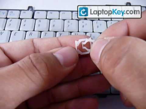 Dell Laptop Keyboard Keys Installation Guide, Replacement Repair Fix Broken Individual Key