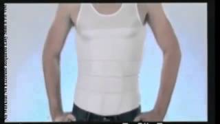 SLIM N LIFT MEN MEN'S SLIMMING VEST/SHIRT-BODY SHAPERS