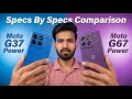 Moto G37 Power vs Moto G67 Power — Kaun Sa Best Hai? 🔥 Full Specs Comparison