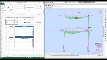 ROBOT STRUCTURAL pórtico 2D - EJERCICIO 1 comparando con matricial