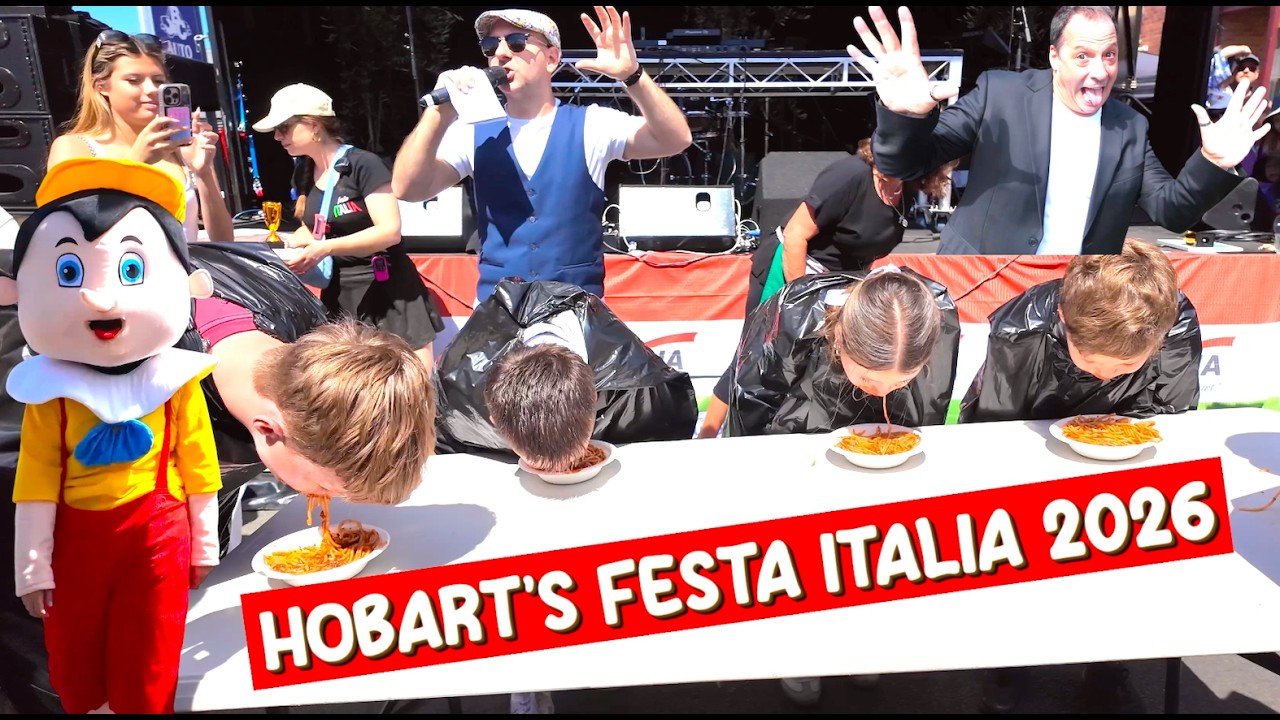 Festa Italia 2026 🇮🇹🇦🇺 | A Day at Hobart’s Italian Festival