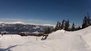 Funny Snowboarding Fail: How not to Backside 360