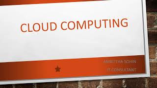 1.Cloud Computing #beginner-friendly#malayalam video