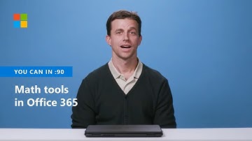 How to use math tools in Office 365