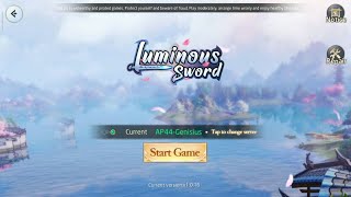 Review Android MMORPG Luminos Sword(Global)
