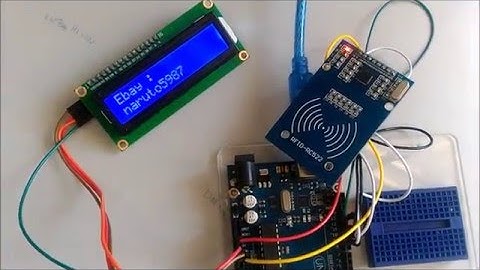 PassBook Project ( Arduino Uno, RFID-RC522, I2C LCD Screen )