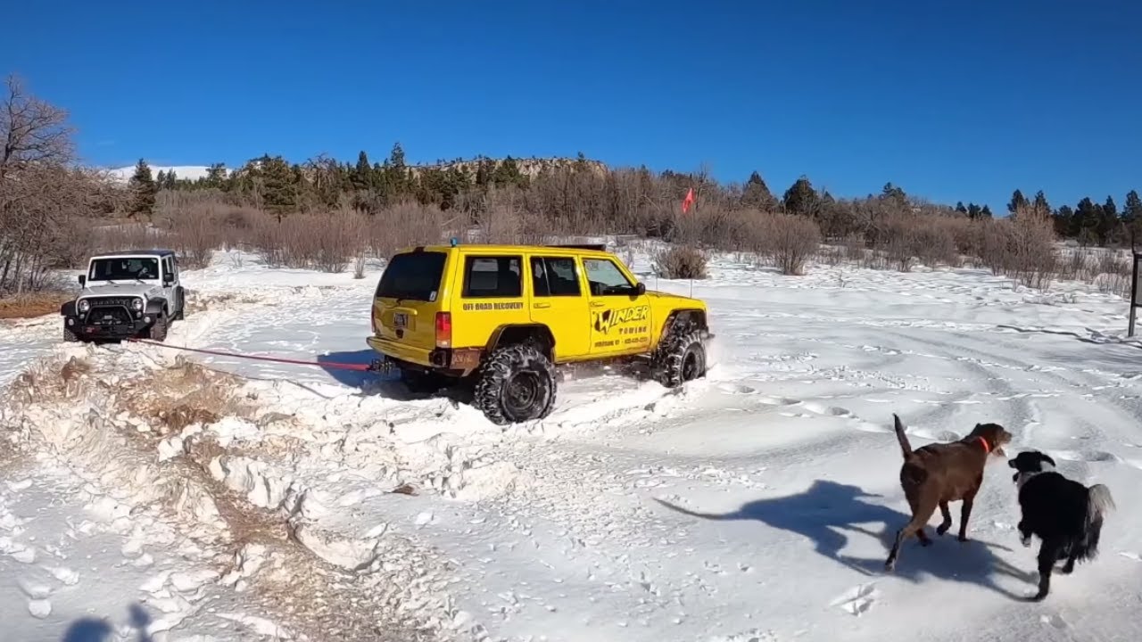 Jeep Wrangler Stuck! This Was Way Too Hard!￼ - YouTube