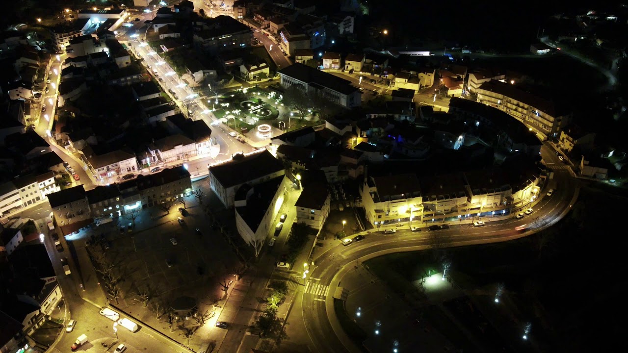 Vila de Resende (Viseu - Portugal) - Hyperlapse Noturno