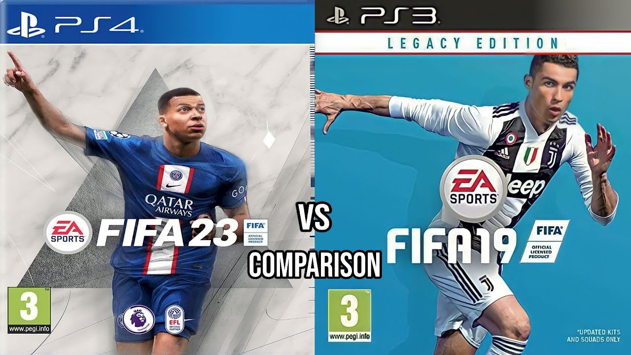 FIFA PS4 Vs FIFA PS3 - YouTube