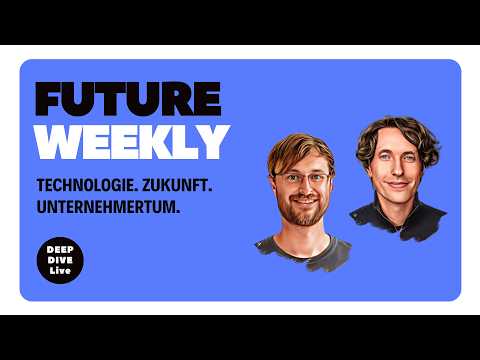 Future Weekly #518 - Dennis Just über KI für die Industrie, Deep Tech & Exit zu Mistral