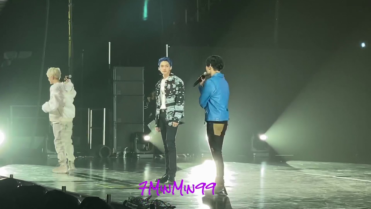 191111 SuperM - Talk Portion before 2 Fast @ We are the Future in Dallas