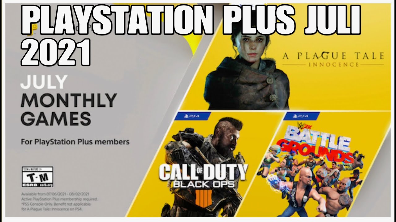 Gratis Playstation Plus (PS+) games juli 2021 (Dutch/Nederlands)