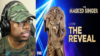 The Masked Singer - The Lion Performances And Reveal | Season 1 REACTION!