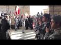مراسم تشييع شهيد قوى الأمن المعاون شادي الحاج في بلدته بقعتوته 