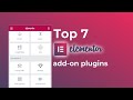 7+ FREE Elementor Add-ons: Add Extra Functionality to Elementor
