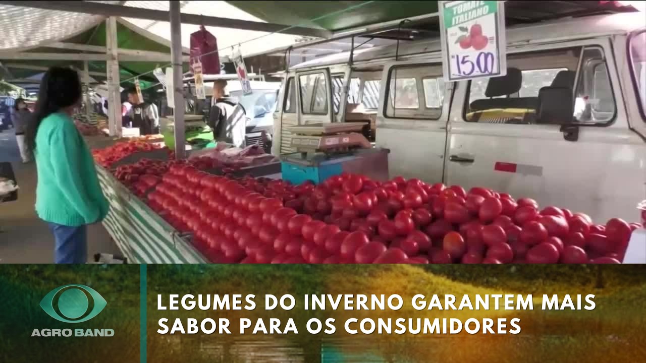Legumes do inverno garantem mais sabor para os consumidores | Agro Band