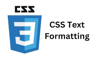 CSS Text Formatting