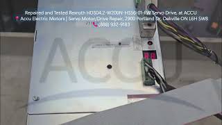 Reparado y Probado Rexroth HDS04.2-W200N-HS56-01-FW en ACCU