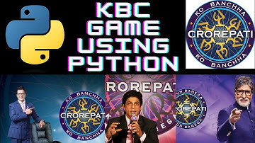 2023 | Easiest way to make KBC game using Python
