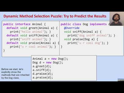 [Inheritance 1, Bonus Video A] - A Dynamic Method Selection Puzzle