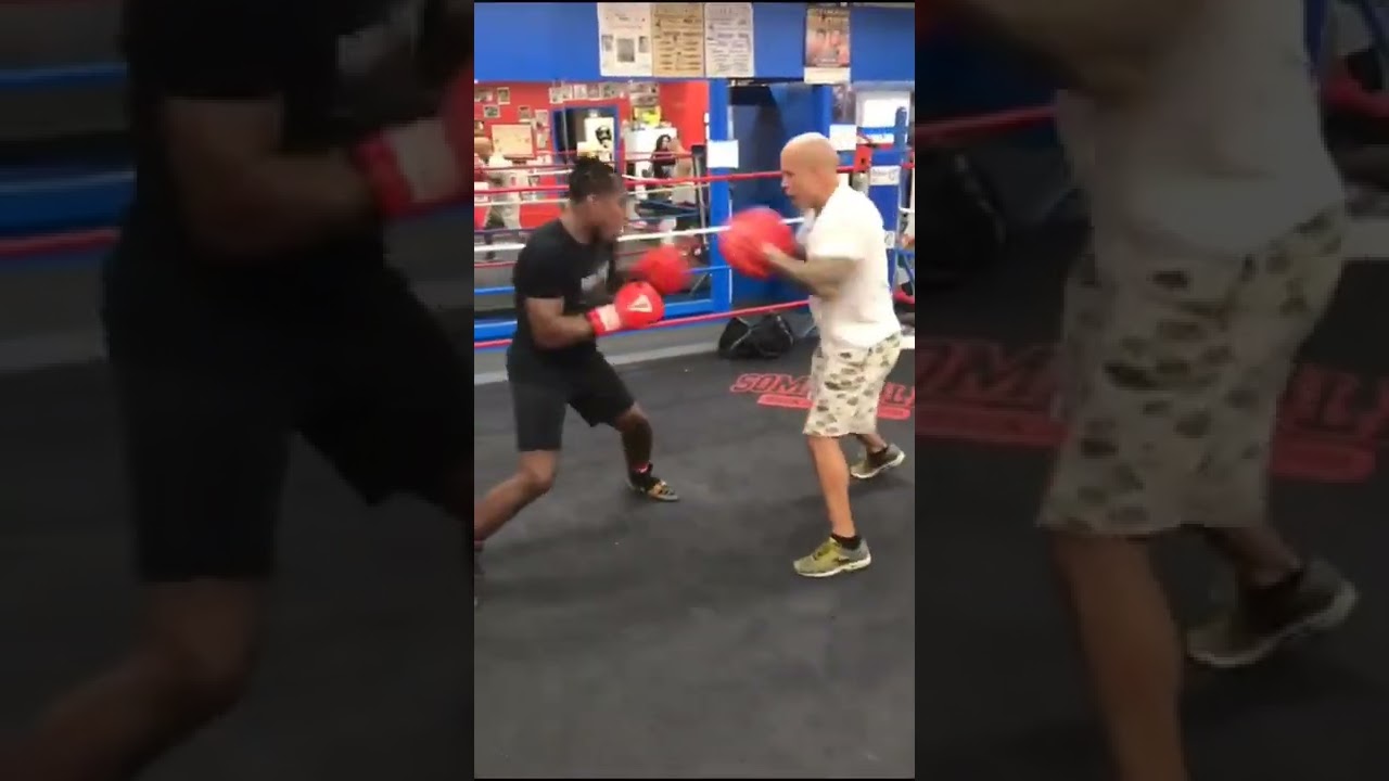 RASHIDI ELLIS IN BEAST MODE TRAINING FOR JARON ENNIS