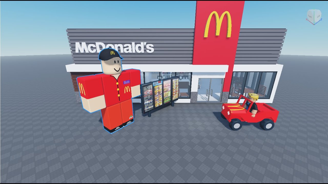 Mcdonalds Obby Video 1 Roblox Roblox Mcdonalds Obby YouTube 