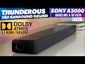 Sony HT-A3000 Dolby Atmos Soundbar | Unboxing &amp; Review| Sound Test | Best Dolby Atmos Soundbar 2023