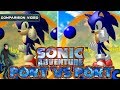 Port vs port  sonic adventure  dreamcast vs gamecube  kelphelp