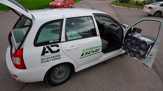 Собрали пацанский повседнев - гробешник на две пятнахи и мощный фронт в ладу калину