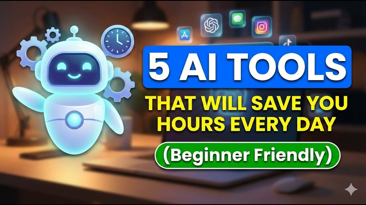 5 AI Tools That Will Save You Hours Every Day - YouTube