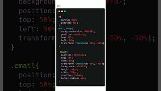 Animated Email Envelope Design Using Html Css Only #purecsscode #css3code