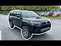 This is the BEST way to paint a vehicle! Rebuilding a Toyota 4Runner Part 6
