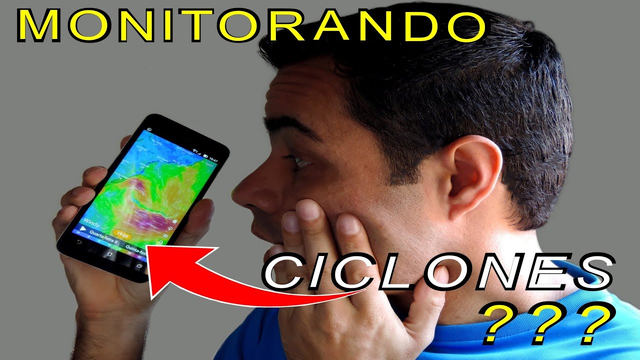 CONHEÇA O APP PARA MONITORAR CICLONES, TORNADOS, TEMPESTADES. app to monitor cyclones, tornados.
